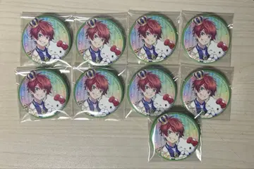 컬러풀 피치 카라피치 쟈파파 캔뱃지 산리오 헬로키티