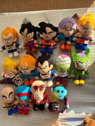 드래곤볼 봉제 인형 손오공 등등