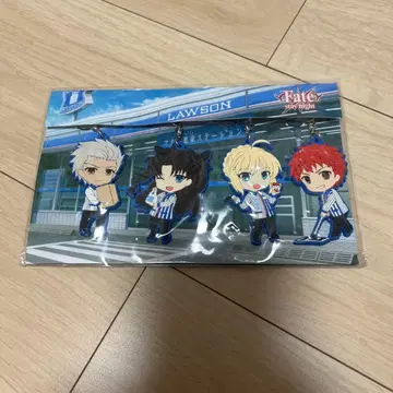 Fate stay night 로손 한정판 SD 캐릭터 러버 스트랩