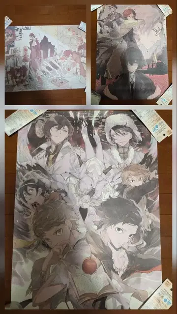 문호 스트레이독스 포스터 세트