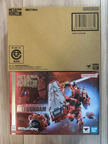 [미개봉 새상품] METAL ROBOT혼 빨간 건담 화이트 건담 세트