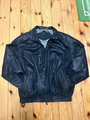 빈티지 천연 가죽 자켓