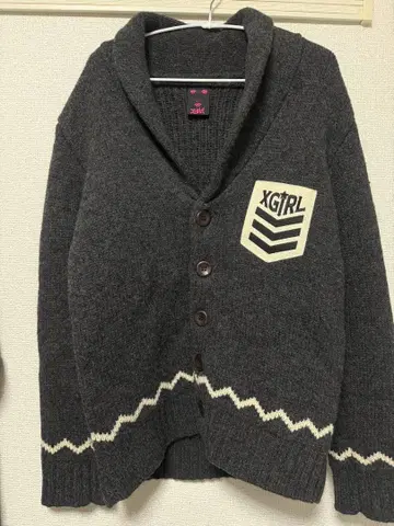 X-girl 니트 스웨터 가디건