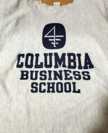 리버스 위브 자수 택 90년대 전반기 4단 프린트