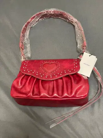 moussy HEART GATHER STUDS 백 빨간색