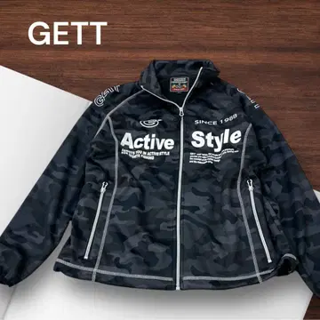 e562 GETT 카모 패턴 낚시용 자켓 액티브 스타일 자켓