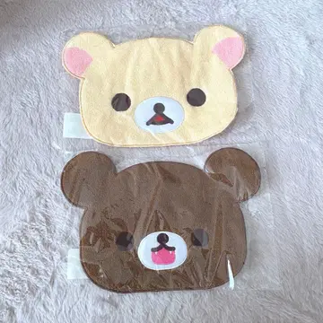 리락쿠마 로손 다이컷 타월 2장 세트