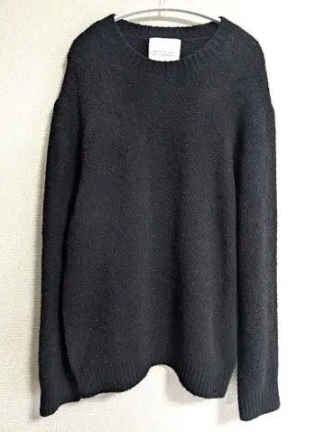 MACKINTOSH PHILOSOPHY 알파카 혼방 크루넥 니트