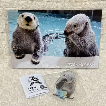 [ 덤 포함 ] 토바 수족관 가챠가챠 패널 스탠드 아크릴 스탠드 랏코