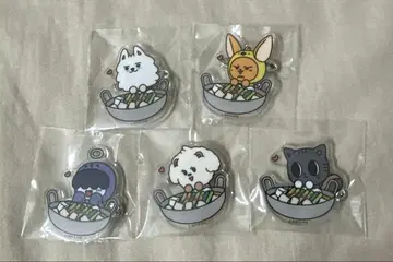 TXT 뿔바투 지역 한정 아크릴 배지 후쿠오카 5개 세트