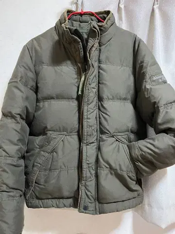 Abercrombie & Fitch 다운 자켓 S 카키 계열