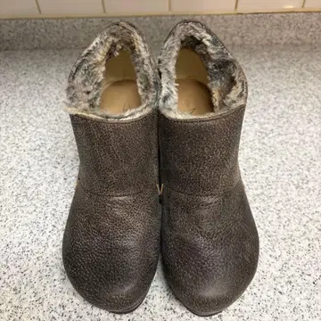 이탈리아제 Peter Non 천연 가죽 주름 가죽 내 보아 부티 숏부츠