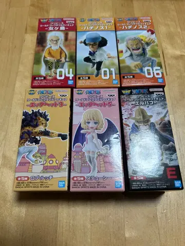 원피스 피규어 6체 세트