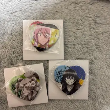 마계의 살인마! 이루마군 캔 배지 3개 세트