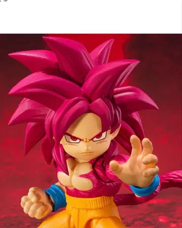 새상품 드래곤볼 초사이어인4 손오공 미니 DAIMA 다이마 피규어