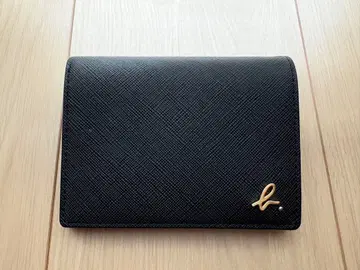 agnes b. 블랙 접이식 지갑