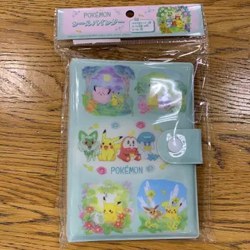 레어 새상품 포켓몬 씰 바인더 씰 장