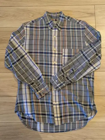 SHIPS 산티아고 셔츠 Santiago Shirt 체크 셔츠 S