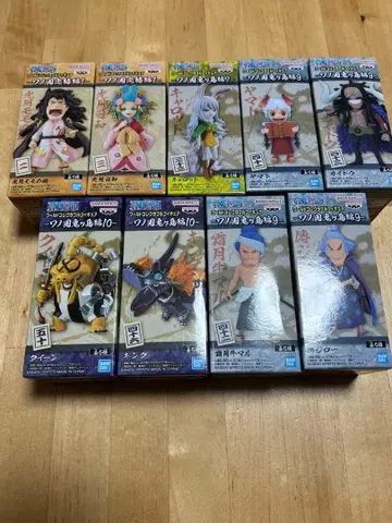 원피스 피규어 9종 세트