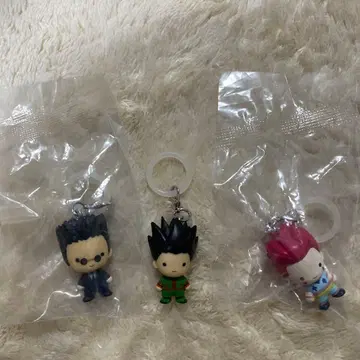 헌터헌터 메지루시 액세서리 곤 히소카 레오리오 세트