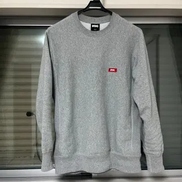 FTC SMALL BOX LOGO CREW NECK 그레이 M 사이즈