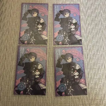 니지산지 산리오 캐릭터즈 코야나기 로우 랜덤 사진풍 카드