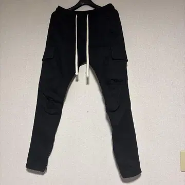 mnmr 카고 팬츠 블랙