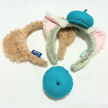 디즈니 머리띠 모음 세트 더피와 젤라토니