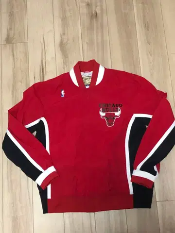 미첼&네스 92-93 불스 웜업 복각 자켓 NBA XL