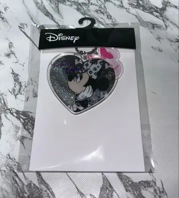Disney 미니 마우스 하트형 키링