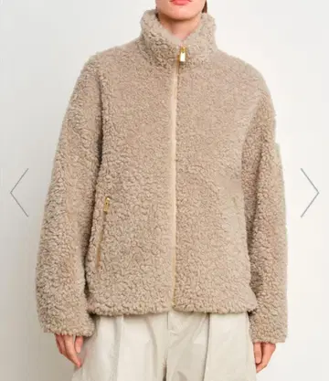 TATRAS LUELA 루엘라 보아 블루종 보아 자켓 베이지