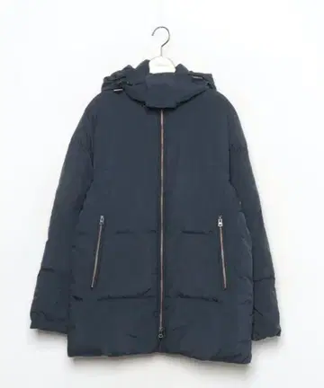 theory 네이비 후드 부착 다운 자켓 S 사이즈