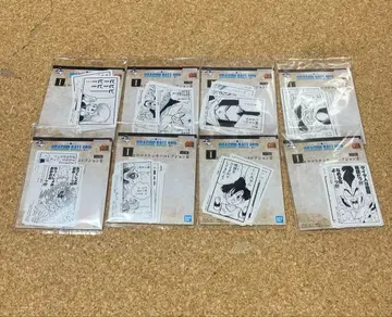 제일복권 드래곤볼 40th 그 두 번째 장면 스티커 컬렉션 8종