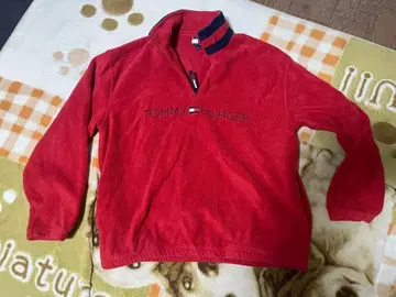 TOMMY HILFIGER 레드 트레이닝복