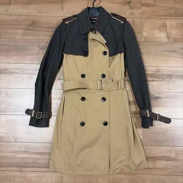 TOMMY HILFIGER 트렌치코트 XS 베이지 그레이