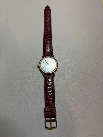 연말 한정판 할인 Jupiter 골드 수동 와인딩 시계 화이트 다이얼