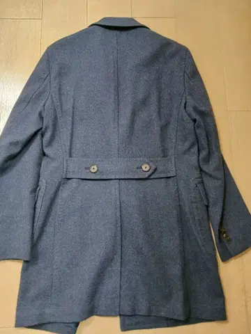 네이비 체스터 코트