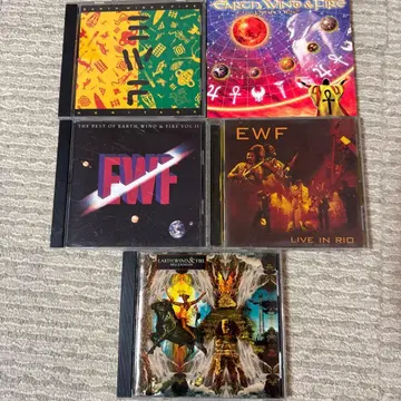 Earth, Wind & Fire 5장 세트