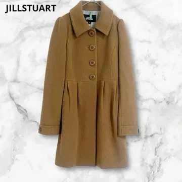 질스튜어트 울 코트 브라운 S 가을/겨울 심플 아우터 작음