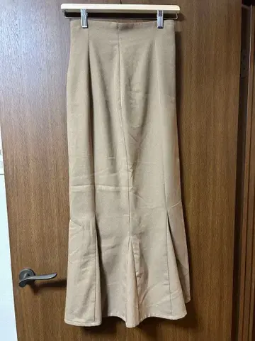 snidel 맥시 길이 슬릿 머메이드 스커트