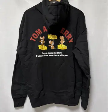 [ 익명 배송 ] TOM and JERRY 후드티 블랙