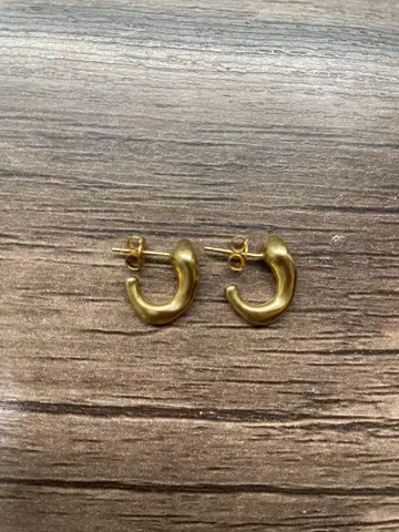 Ten. 크리퍼 귀걸이 골드