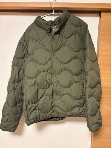 유니클로 울트라 라이트 다운 올리브