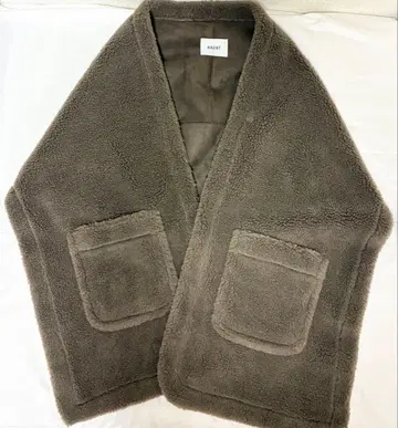 HAUNT 하운트 보아 스톨 다크 베이지