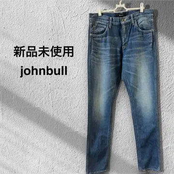 [ 새상품 미사용 ] Johnbull 젬블 데님 L 사이즈 히게 가공