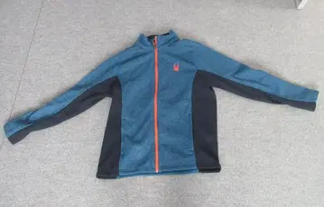 스파이더 원포인트 자수 니트 플리스 자켓 XL