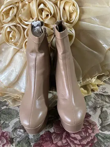 에스페란자 베이지 숏부츠