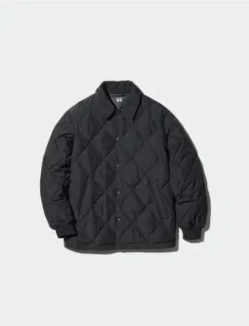 [ 새상품 택 포함 ] 유니클로 퍼프테크 퀼팅 자켓 블랙 XL