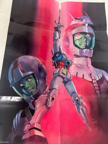 건담 포스터 2011년 3월 월간 건담 에이스 부록