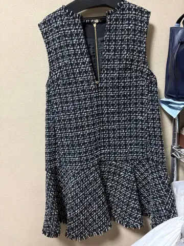 아르페쥬 스토리 트위드 원피스 새상품급